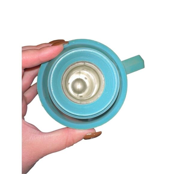 Vintage Retro 24F Insulated King Seeley Blue Thermos - Picture 3 of 6